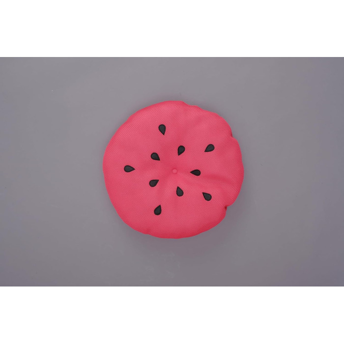 Килимок для тварин Iris Ohyama, корзина-подушка, миючий, з бортиком, L40 x B69 x H12 см, антиковзаюча, PCB-20P, для собак, у стилі кавуна, літній