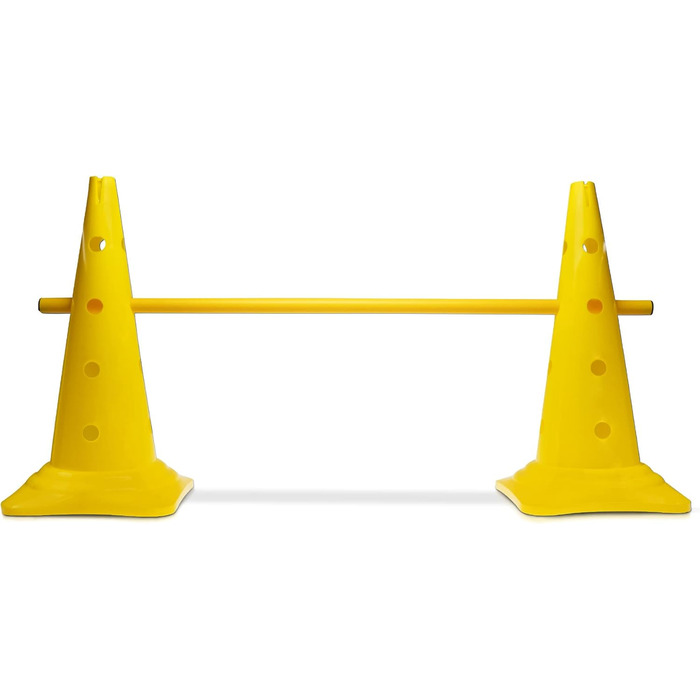 Набір для аджиліті SPORTIKEL24: перешкоди для собак, коней та дітей – 50 см (жовтий)