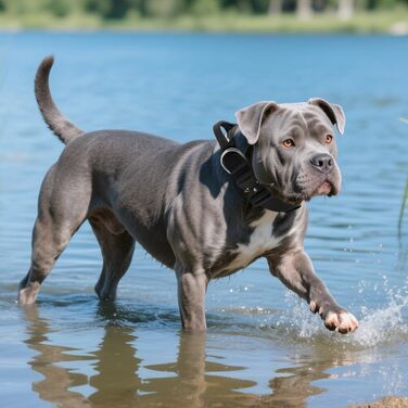 TSPRO Преміум нашийник для собак з ручкою, тактичний, товстий, регульований, для середніх та великих собак (Помаранчевий L), розмір ручки L, регулювання 44.5-62.2 см