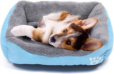 Килимок для собак Powerking: м'який, миючий, для собак, цуценят, сон та невеликих домашніх тварин (Світло-блакитний)