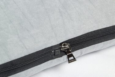 Килимок для собак SUNNYDOGS XXL | М'який, миючий, знімний | Килимок для великих собак, 120 x 80 см, сірий