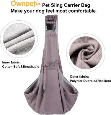 Транспортна сумка для собак та котів AGPTEK | До 15 кг, регульована, для прогулянок та відпочинку | Розмір 33 x 28 x 10 см