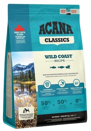 Корм для собак ACANA Classics Wild Coast, 9.7 кг
