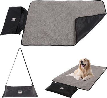 Водонепроникна ковдра для собак, туристична ковдра для собак, 100 x 70 см. Підходить для дому та відпочинку на природі