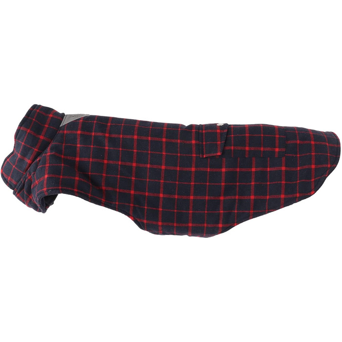 Зимова куртка для собак, теплий вітрозахист, в клітинку, для малих, середніх та великих собак, тепла флісова куртка для активностей на холодному повітрі (розмір XXL)