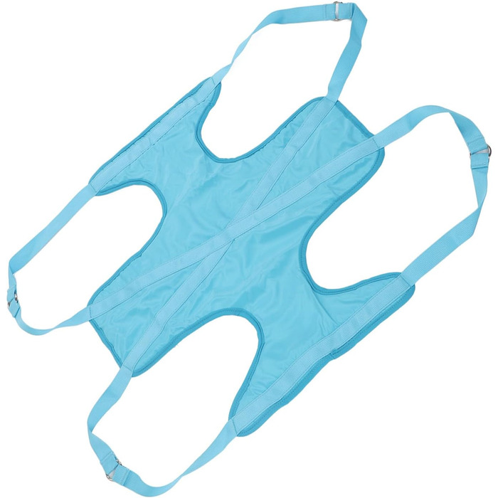 Гніздо-гамак для домашніх тварин Almeigrity, блакитний, розмір L, дихаюче, запобігає натиранню, регульовані ремені