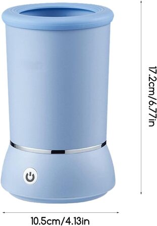 Очищувач лап для великих собак - портативний пристрій для миття лап, видаляє бруд та сміття. Blue