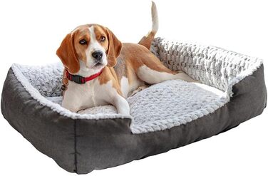 М'яке ліжко для собак та котів Ferplast - зручне та миюче, 91 x 72 x 19 см