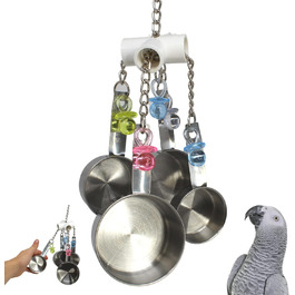 Іграшка для птахів Bonka Bird Toys 1750 Clacker, для папуг, клітка, для жако, амазона, конур, какаду