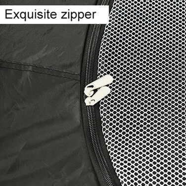 Туннель-іграшка для котів та цуценят, розкладний, чорний