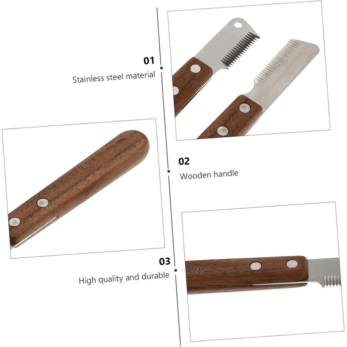 Щітки для грумінгу домашніх тварин DOITOOL (2 шт.) - ефективне видалення ворсу для собак та котів з довгим та середнім хутром. Ергономічні ручки.