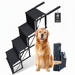 Сходинка для собак у машину, авторампа - складана, регульована висота, неслизька, для легкових та SUV