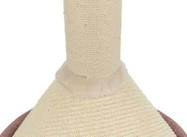 Кігтеточка TRIXIE Viviana (круглий, бежевий) – багатоповерхова, 114 см