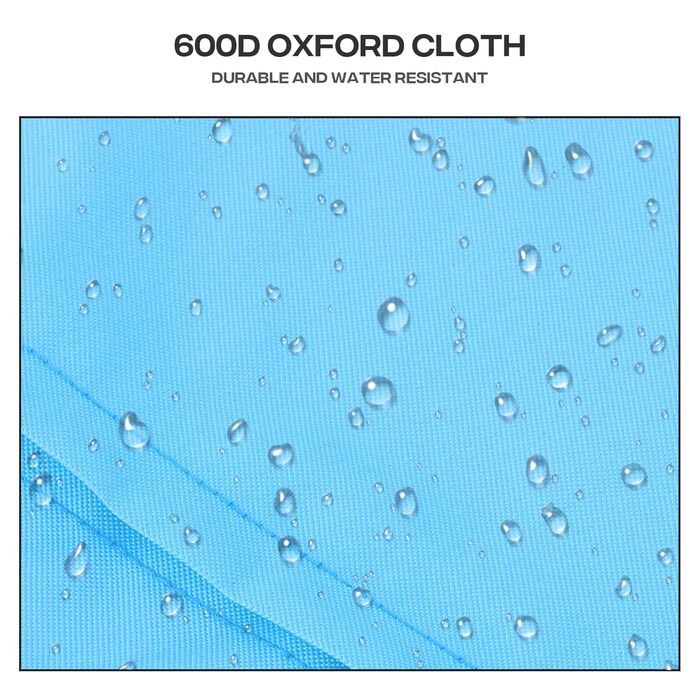 Дитяча коляска для котів та собак, 3 колеса, складний бугі для тварин, 13.6 кг, з кошиком та тримачем для напоїв, м'ятний колір