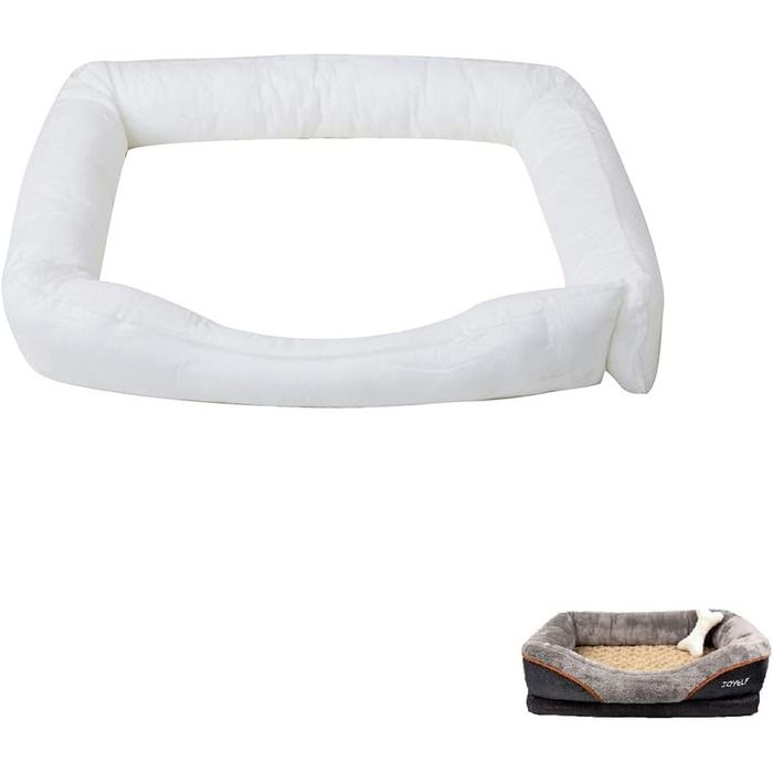 Ортопедичне ліжко для собак JOYELF з Memory Foam, подушка для шиї, XL (40'x30') / S (68x50 см)