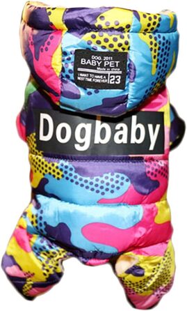 Зимова куртка для собак BESPORTBLE, водонепроникна, камуфляж, XL, для активного відпочинку