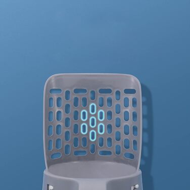 Лопатка для котячого туалету KINLYBO з контейнером та запасними мішками, знімна сіточка, набір 120 шт.