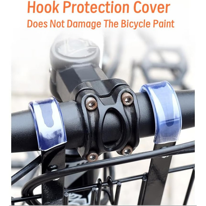 Складаний велосипедний кошик - навісний багажник для велосипеда, чорний, вантажопідйомність 25 кг