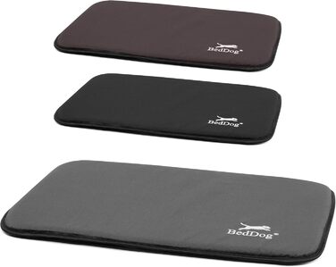 Килимок для собак BedDog® CORA - комфортне лежання з Cordura, міцний, великий розмір, M (60x40 см), чорний, SALAMANCA (антрацит)