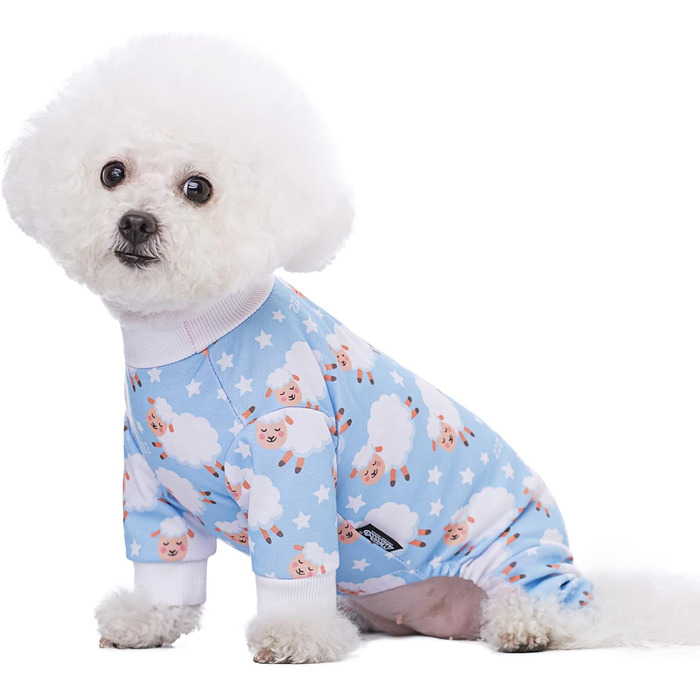 Білий різдвяний халат для собак маленьких та середніх порід, дівчаток та хлопчиків, для чутливої шкіри, котів та собак, в'язаний, костюм, пуловер, піжама, комбінезон, сорочка, комбінезон для собак, котів, Роа (XS, Рожевий)