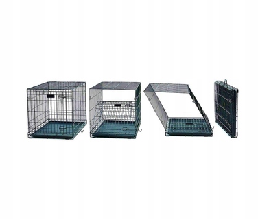 Металева клітка-вольєр Siatex для великих собак, 71 x 106 x 78 см