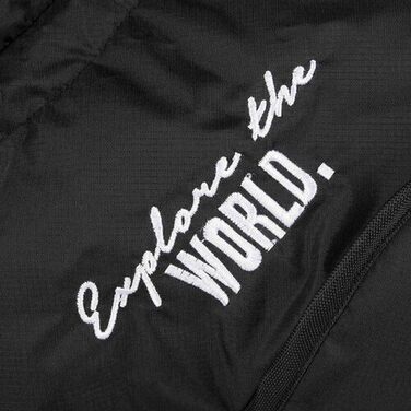 Зимова куртка для собак TRIXIE Explore, чорна, L (62 см), водонепроникна та вітронепроникна, придатна для прання в машині