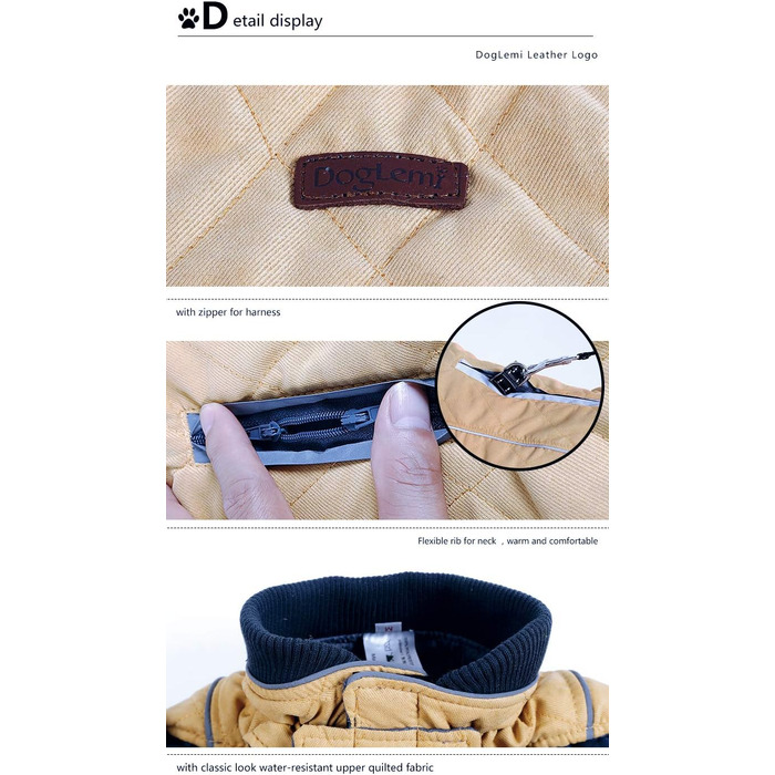 Зимовий теплий одяг для собак - куртка, жилетка, 7 розмірів для маленьких, середніх, великих та гігантських собак, вітронепроникний костюм, одяг для домашніх тварин (M, ЗЕЛЕНИЙ)