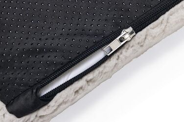 Ортопедичне ліжко для собак Beeztees Ito, сірого кольору, 109x69x5 см