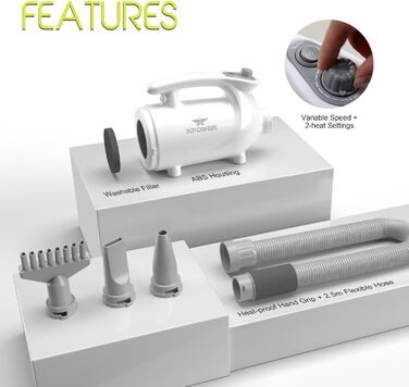 Набір для догляду за тваринами XPOWER з інструментами (B-113)