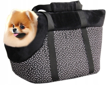 Хутряна сумка-переноска для собак: шпіц, чихуахуа, мальтіпу, мальтезе