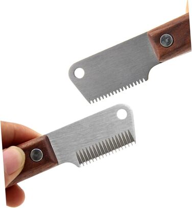 Гребінець для вичісування підшерстка Supvox для собак з довгою шерстю. Видаляє підшерсток та відмерле волосся. Ергономічна ручка.