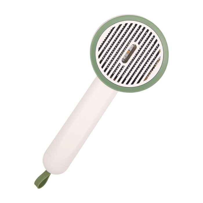 Пінсель для грумінгу собак та котів | Масажний гребінець для кошенят | Пінсель Slicker з UV-захистом та кнопкою для випускання шерсті