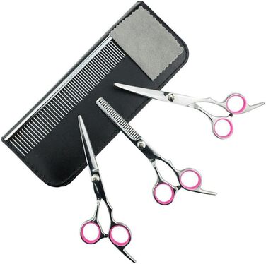 Набір професійних ножиць для грумінгу собак та котів Minkissy (4 шт.)