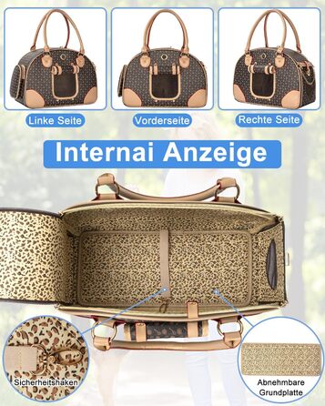 Сумка для собак OUUTMEE, 42 x 18 x 31 см, до 4 кг, для подорожей, переноска для маленьких собак та котів