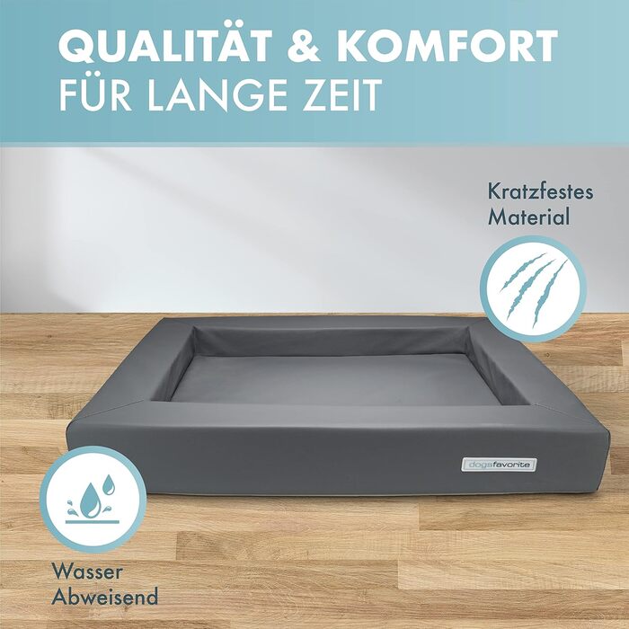 Крісло-лежанка для собак, лежанка для собак, м'яке крісло-лежанка для собак, розмір M, 90 x 70 см, білий