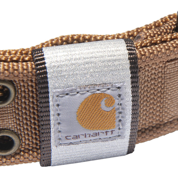 Нашийник для собак Carhartt, регульований, широкий, коричневий, розмір L