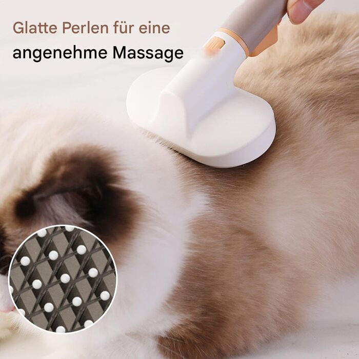 Щітка для собак під час линьки - 3 насадки | Інструмент для догляду за шерстю | Видалення шерсті для собак (короткошерстих, довгошерстих, підшерстка)