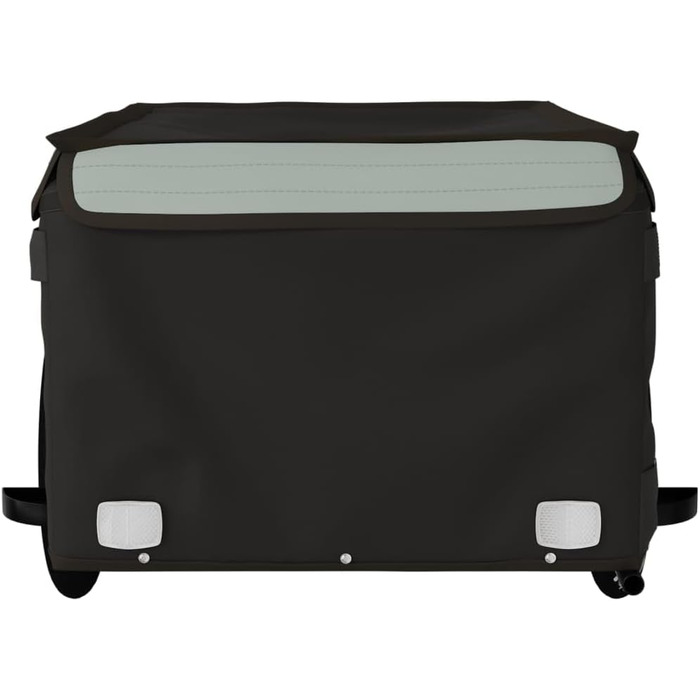 Причіп для собак, велосипедний причіп, причіп для бігу: чорний та сірий, 45 кг, сталь, легка збірка, універсальний