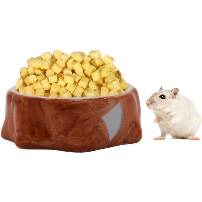 Миска для тварин ANMOO: керамічна годівниця для хом'яків, щурів та інших дрібних тварин