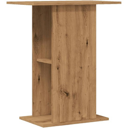 Підставка для акваріума vidaXL з ДСП, артезіанський дуб, 36x60,5x72,5 см