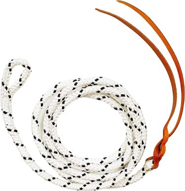 Вольтижерська батиска (140 см) з нержавіючою сталею та шкіряним батігом - Made in Germany