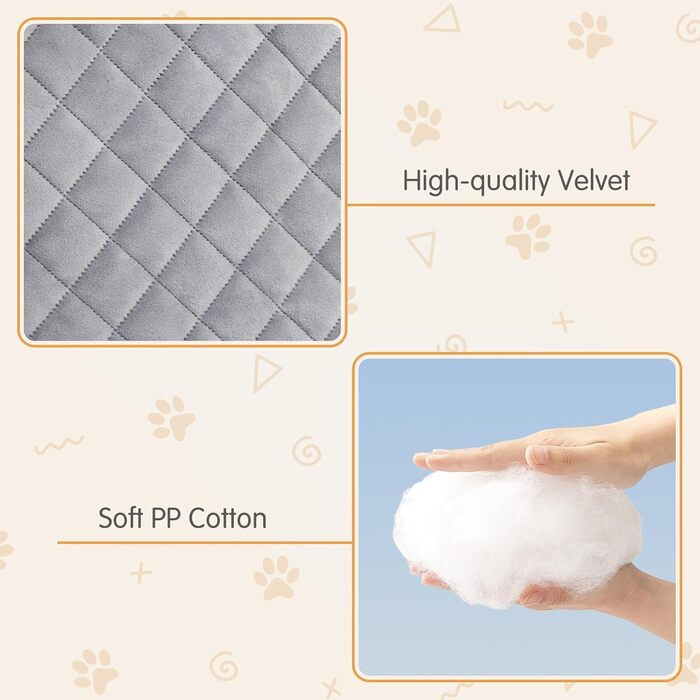 Автокрісло для собак Todeco: великі та середні породи, миється, знімається, з ременями безпеки, кишені, водонепроникне, сіре