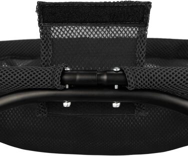 Кішка гамак Relaxdays, стоячий, піднятий гамак для котів, чорний, 25 x 44 x 42 см