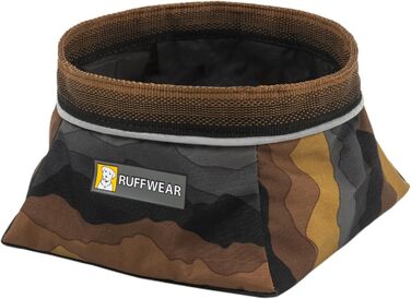 Ruffwear Quencher: Складаний дорожній миска для води для собак (Moonlight Mountains, M)
