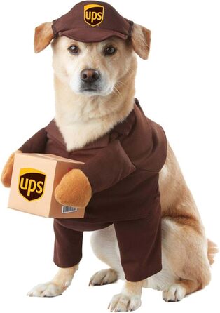 Костюм для собаки UPS, розмір L, коричневий