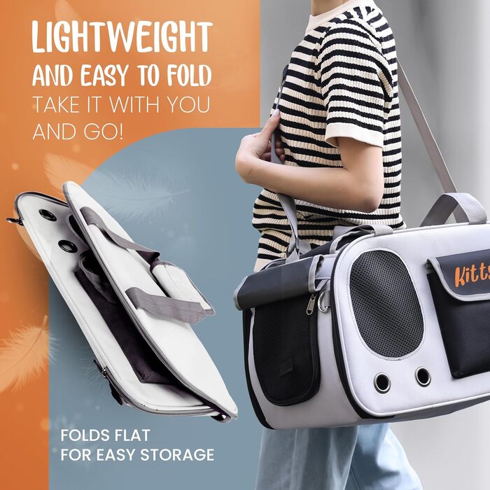 Трансформер для тварин, цуценят, маленьких собак, переноска для котів, водонепроникна, преміум-шкіра PU, переноска для відпочинку, подорожей, прогулянок, хатнього ув'язнення, покупок (Чорний)