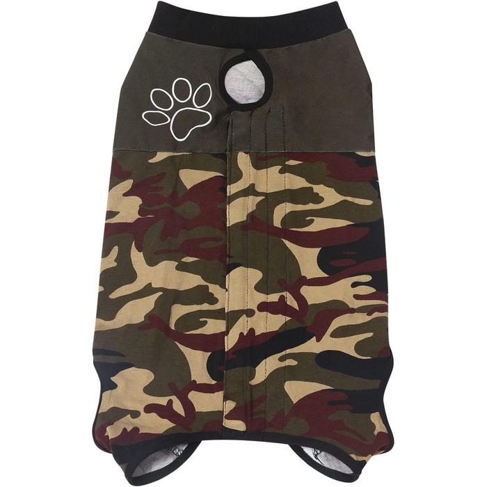 Корсет для собак після операції, регульований, для собак після кастрації/стерилізації, дихаючий, запобігає облизуванню, м'який, XL (зелений, середній)