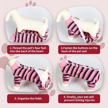 Захисний костюм для собак після операції, для собак та сук, професійний захист ран, дихаючий одяг, XL, світло-рожевий