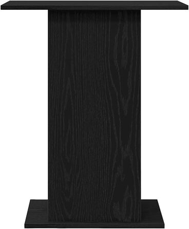 Тумба для акваріума vidaXL 60,5x36x72,5 см, чорний дуб, ДСП, міцна шафа для акваріума