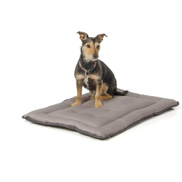 Підстилка для собак Wallace & Jones: м'яка, миється до 95°C, 75 x 55 см, сіра